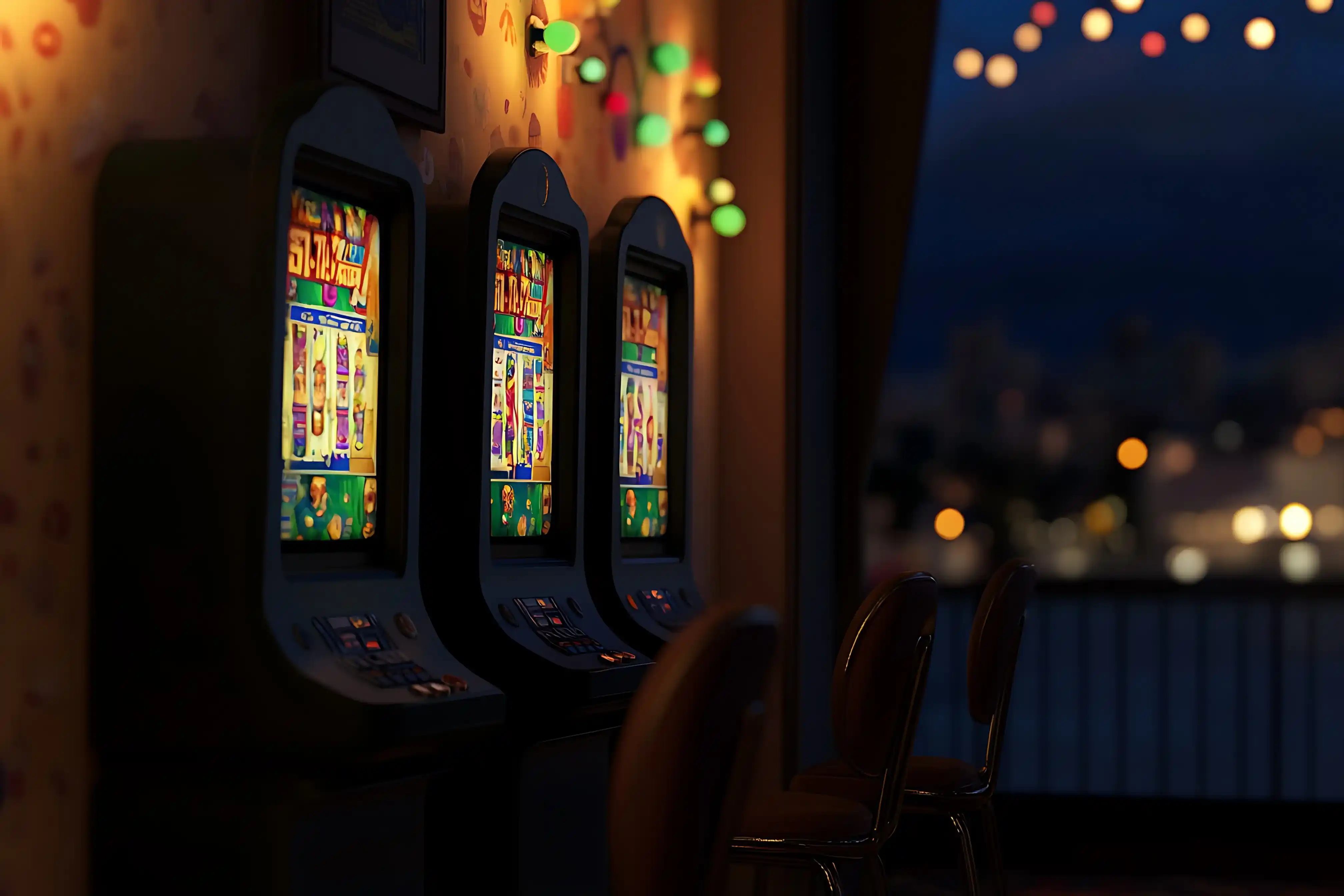 Pachinko venue in Tokyo leisure district